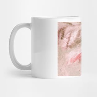 Abstract Oil Painting Pink Red Jade Green 11c7 Mug